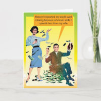 Weihnachtskarten des Vaters