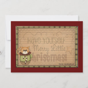 Weihnachtskarten Einladung