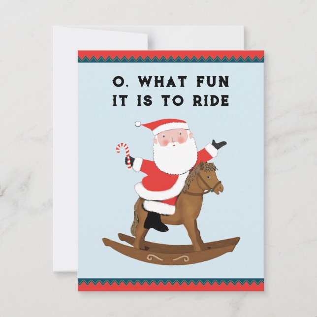 Weihnachtskarten Feiertagskarte (Vorderseite)
