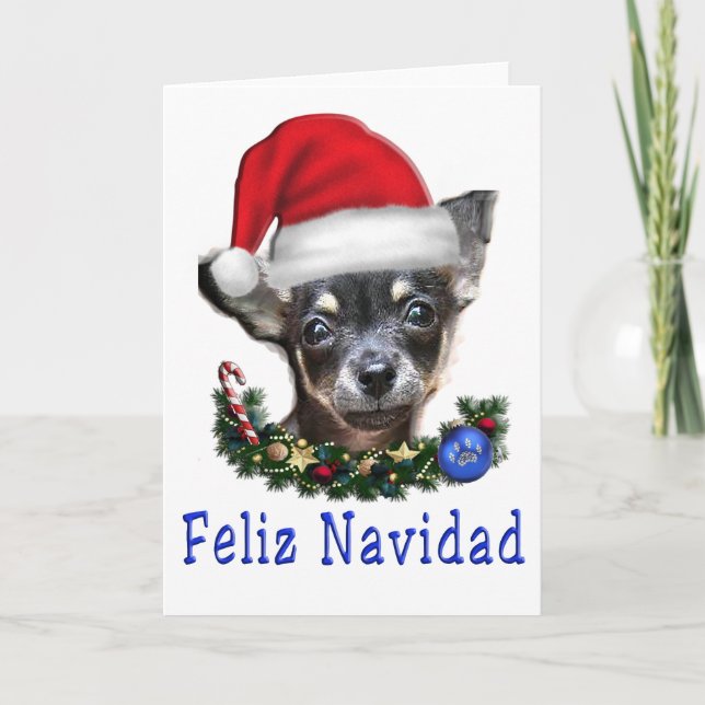 Weihnachtskarten Feiertagskarte (Vorderseite)