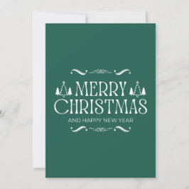 Weihnachtskarten Feiertagskarte