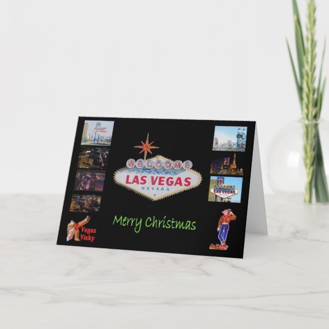 Weihnachtskarten Feiertagskarte (Vorderseite)