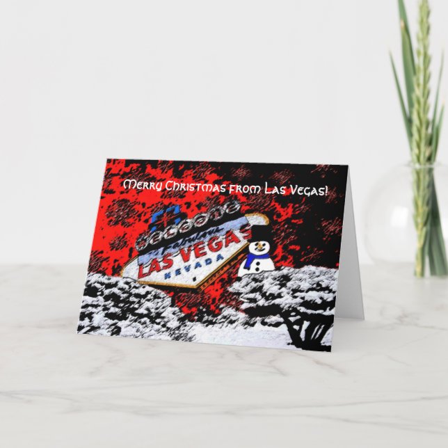 Weihnachtskarten Feiertagskarte (Vorderseite)