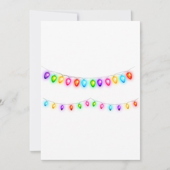 Weihnachtskarten Feiertagskarte (Vorderseite)