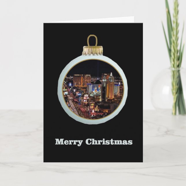 Weihnachtskarten Feiertagskarte (Vorderseite)