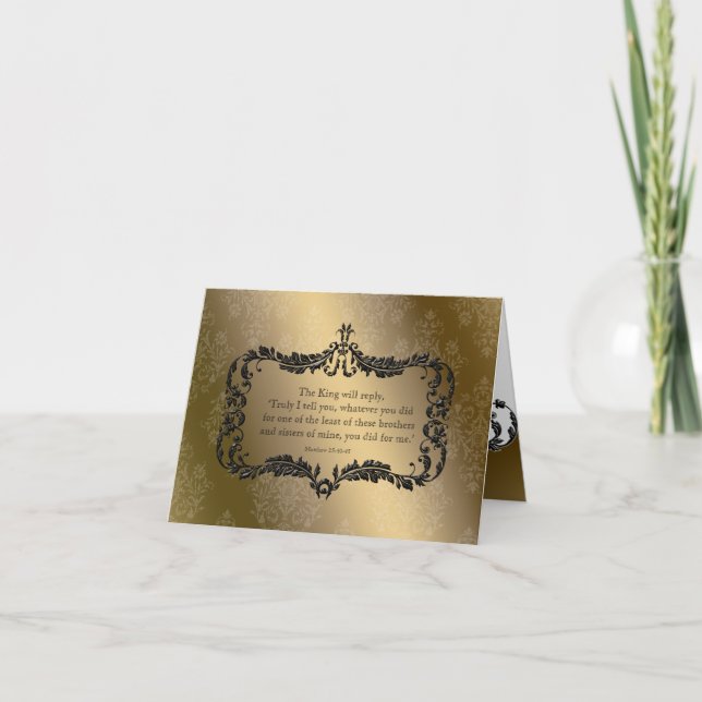 Weihnachtskarten Feiertagskarte (Vorderseite)