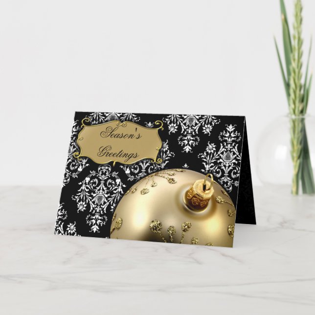 Weihnachtskarten Feiertagskarte (Vorderseite)