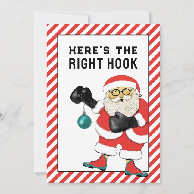 Weihnachtskarten Feiertagskarte (Vorderseite)