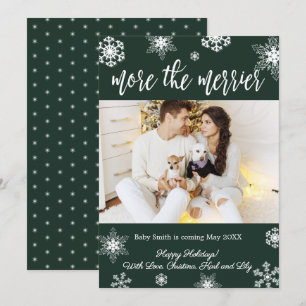 Weihnachtskarten für Fotos Einladung