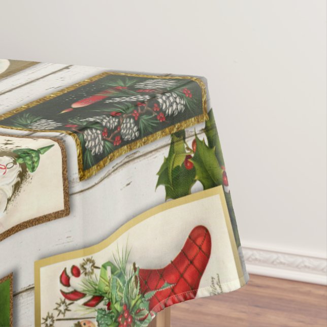 Weihnachtskarten für Weihnachten auf dem Schiff Tischdecke (Beispiel)
