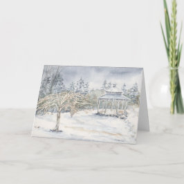 Weihnachtskarten geklappt dankeskarte