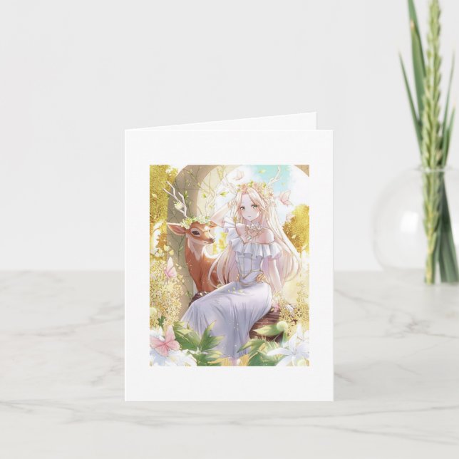 Weihnachtskarten Geschenke Aufkleber Geschirr schö Feiertagskarte (Vorderseite)