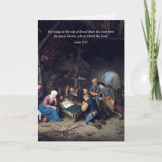 Weihnachtskarten | Hirten Feiertagskarte