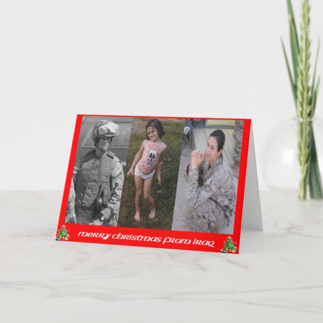 WEIHNACHTSkarten-PNG Feiertagskarte (Vorderseite)