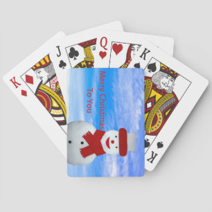 Weihnachtskarten Spielkarten
