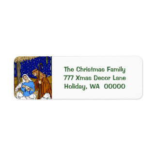 Weihnachtskarten umhüllt Sticker