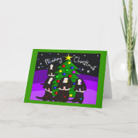 Weihnachtskarten und Geschenke