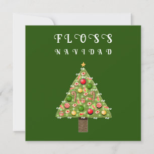 Weihnachtskarten von Zahnärzten Feiertagskarte