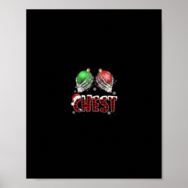Weihnachtskastanien Weihnachtsfest Poster (Vorne)