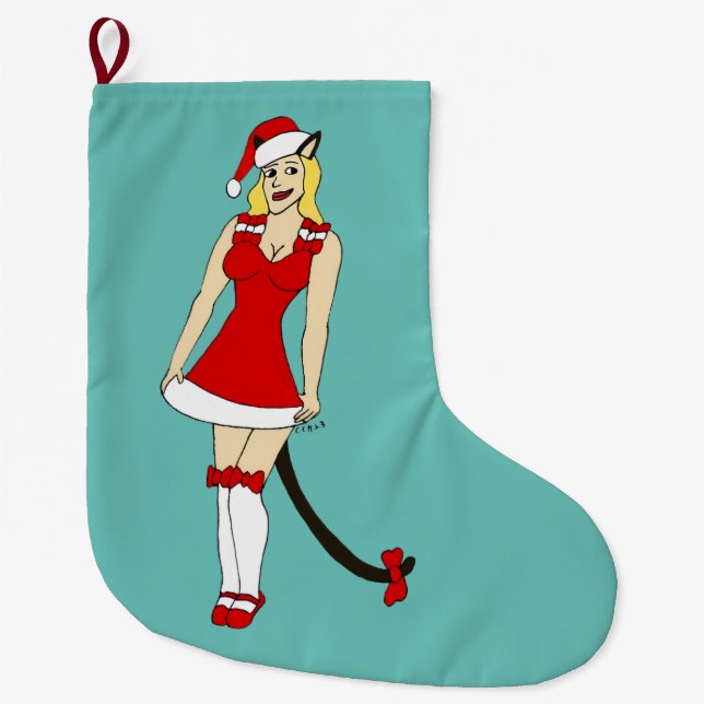 Weihnachtskataster Großer Weihnachtsstrumpf (Vorderseite)