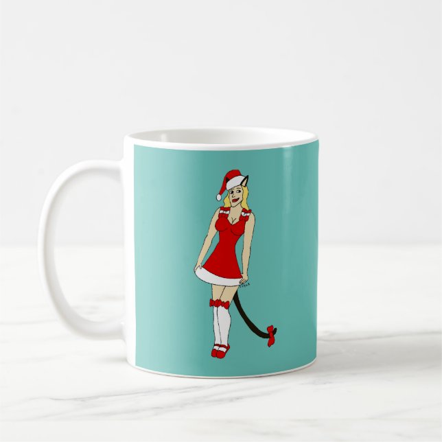 Weihnachtskataster Kaffeetasse (Links)