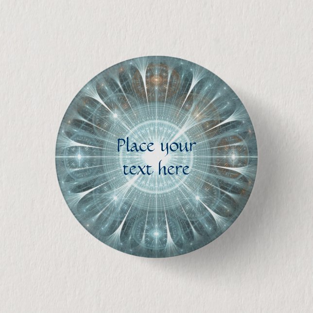 Weihnachtskathedralfenster Button (Vorderseite)