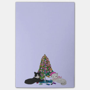 Weihnachtskätzchen Posten-it® Anmerkungen Post-it Klebezettel