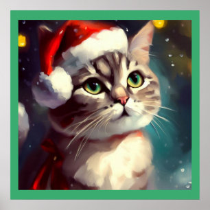 Weihnachtskatze 2 poster