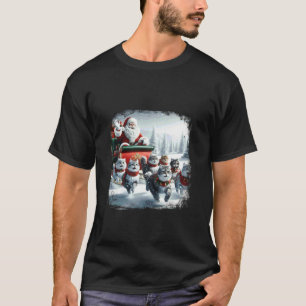 Weihnachtskatze Lustige Katzen für jeden Weihnacht T-Shirt
