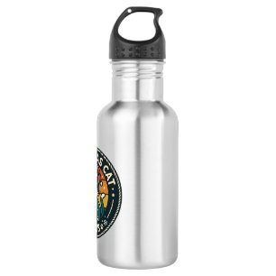 Weihnachtskatze Niedliche Kitty Design - Weihnacht Edelstahlflasche