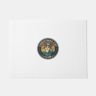 Weihnachtskatze Niedliche Kitty Design - Weihnacht Fußmatte