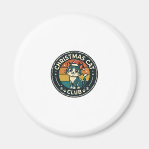 Weihnachtskatze Niedliche Kitty Design - Weihnacht Magnet