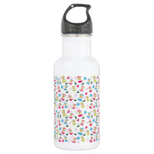 Weihnachtskatze schläft edelstahlflasche