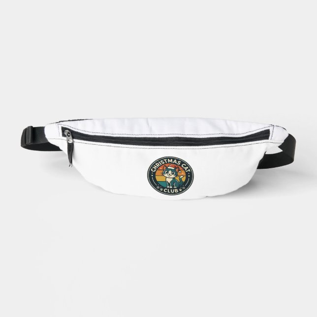 Weihnachtskatze Süße Kitty Design - Weihnachtskatz Bauchtasche (Vorderseite)