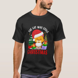 Weihnachtskatze T-Shirt