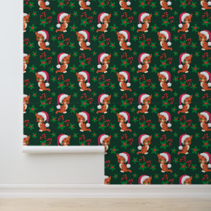 Weihnachtskatze Tapete