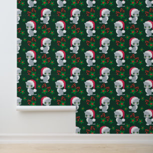 Weihnachtskatze Tapete
