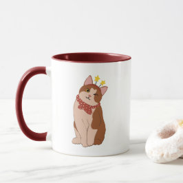 Weihnachtskatze Tasse