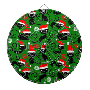 Weihnachtskatzen Dartscheibe