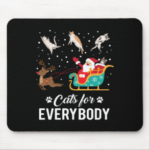 Weihnachtskatzen für jeden lustigen Weihnachten Sa Mousepad