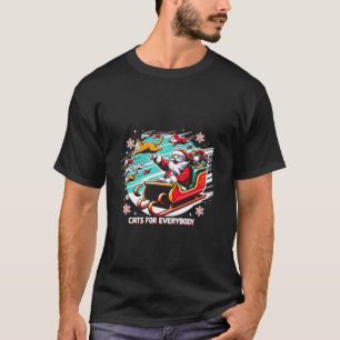 Weihnachtskatzen für jeden Weihnachtskatzer Weihna T-Shirt