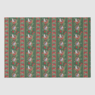 Weihnachtskatzen im Deko Seidenpapier
