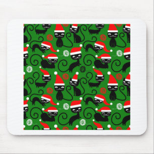 Weihnachtskatzen Mousepad