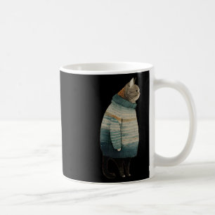 Weihnachtskatzen Spaß Kitten Pet Fett Graue Katze Kaffeetasse