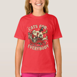 Weihnachtskatzen  T-Shirt