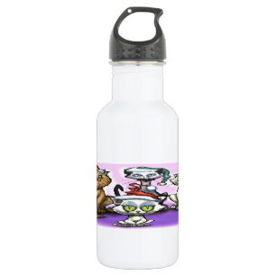 Weihnachtskatzen Trinkflasche