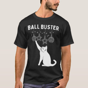 Weihnachtskatzenball Weihnachtsfeiern Weihnachten T-Shirt