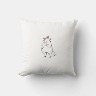 Weihnachtskatzenkissen Kissen