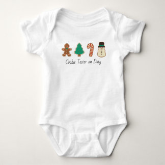 Weihnachtskeks Baby Strampler