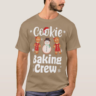 Weihnachtskeks Backgebäck Crew Funny Pajamas Famil T-Shirt